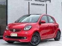 Usata Smart ForFour Brabus 90 CV (66 kW) 2018 Rosso Utilitaria