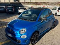 Usata Fiat 500 69 CV (50 kW) 2019 Blu Cabrio