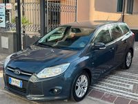 Usata Ford Focus Titanium 115 CV (84 kW) 2012 Blu Berlina