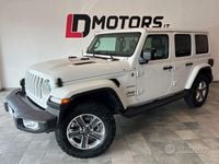 Usata Jeep Wrangler Unlimited Sahara 272 CV (200 kW) 2019 Bianco SUV