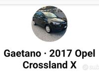 Usata Opel Crossland X 81 CV (59 kW) 2017 Nero SUV