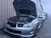 Usata Subaru WRX STI 299 CV (219 kW) 2006 Argento
