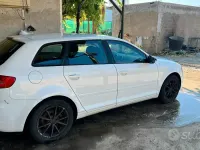 Usata Audi A3 Young 105 CV (77 kW) 2012 Bianco Utilitaria