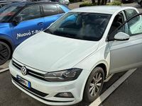 Usata VW Polo 105 CV (77 kW) 2019 Bianco Berlina