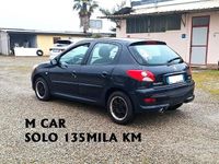 Usata Peugeot 206 60 CV (44 kW) 2012 Nero Berlina