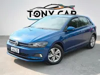 Usata VW Polo 95 CV (69 kW) 2019 Blu/azzurro Utilitaria