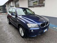 Usata BMW X3 184 CV (135 kW) 2012 Blu/azzurro SUV