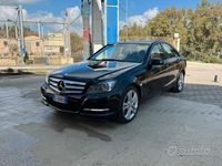 Usata Mercedes C220 170 CV (125 kW) 2012 Nero Berlina