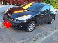 Usata Peugeot 206 60 CV (44 kW) 2009 Nero Berlina