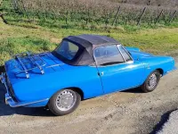 Usata Fiat 850 Sport 58 CV (42 kW) 1972 Blu/azzurro Cabrio