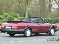 Usata Saab 900 Cabriolet 136 CV (100 kW) 1993 Rosso Cabrio
