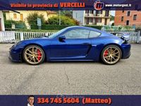 Usata Porsche 718 Cayman 420 CV (308 kW) 2021 Blu genziana Coupé