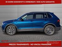 Usata VW Tiguan Life 245 CV (180 kW) 2022 Blu/azzurro SUV