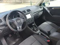 Usata VW Golf VI 110 CV (80 kW) 2009 Blu Utilitaria