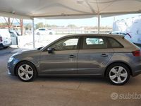 Usata Audi A3 Attraction 110 CV (80 kW) 2015 Grigio scuro Berlina