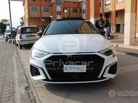 Usata Audi A3 Sportback Design 150 CV (110 kW) 2020 Bianco Utilitaria