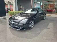 Brugt Mercedes SLC180 AMG line 156 HK (114 kW) 2019 Sort Cabriolet
