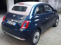 Usata Fiat 500 Lounge 69 CV (50 kW) 2020 Blu/azzurro Cabrio