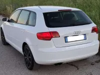 Usata Audi A3 Ambiente 140 CV (102 kW) 2010 Bianco Utilitaria
