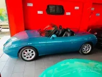 Usata Fiat Barchetta 131 CV (96 kW) 2003 Blu Cabrio