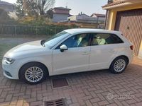 Usata Audi A3 Ambition 105 CV (77 kW) 2014 Bianco Berlina