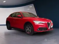 Usata Alfa Romeo Stelvio 190 CV (139 kW) 2022 Rosso SUV