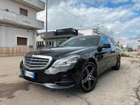 Usata Mercedes E200 136 CV (100 kW) 2015 Nero Station wagon