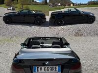 Usata BMW 120 Cabriolet Efficient Dynamics 177 CV (130 kW) 2009 Nero Cabrio