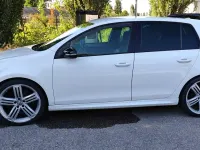 Usata VW Golf VI R 271 CV (199 kW) 2010 Bianco Utilitaria