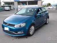 Usata VW Polo Comfortline 75 CV (55 kW) 2017 Blu Berlina