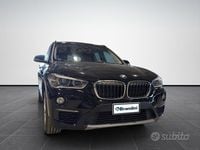 Usata BMW X1 Efficient Dynamics 150 CV (110 kW) 2019 Nero cinema SUV