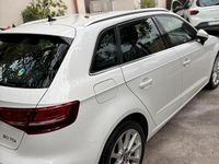 Usata Audi A3 Design 110 CV (80 kW) 2018 Bianco Berlina