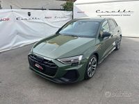 Usata Audi A3 S-Line 150 CV (110 kW) 2025 Verde Berlina