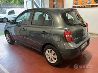 Usata Nissan Micra Tekna 80 CV (58 kW) 2013 Grigio Utilitaria