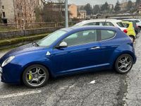 Usata Alfa Romeo MiTo Quadrifoglio 170 CV (125 kW) 2010 Blu Utilitaria