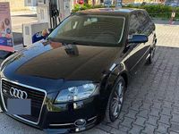 Usata Audi A3 140 CV (102 kW) 2012 Nero Utilitaria