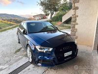 Usata Audi S3 Ambiente 310 CV (228 kW) 2017 Blu Berlina