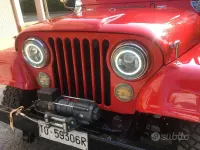 Usata Jeep CJ 1986 Rosso Cabrio