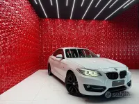 Usata BMW 218 Luxury Line 150 CV (110 kW) 2016 Bianco Coupé