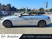 Usata Mercedes C200 Premium 184 CV (135 kW) 2019 Argento Cabrio