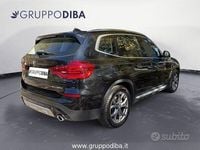 Usata BMW X3 xLine 190 CV (139 kW) 2020 Nero SUV