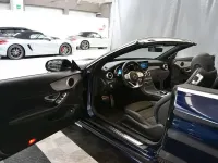 Usata Mercedes C180 AMG line 156 CV (114 kW) 2019 Blu/azzurro Cabrio