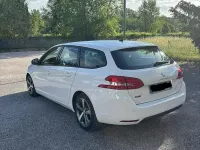 Gebraucht Peugeot 308 120 PS (88 kW) 2017 Weiß Kombi