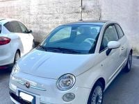 Usata Fiat 500 Lounge 69 CV (50 kW) 2009 Bianco Cabrio