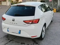 Usata Seat Leon 110 CV (80 kW) 2016 Bianco Berlina