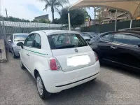 Usata Fiat 500 69 CV (50 kW) 2009 Bianco Cabrio