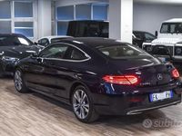 Usata Mercedes C220 169 CV (124 kW) 2017 Blu Berlina