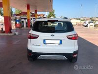 Usata Ford Ecosport Sport 95 CV (69 kW) 2015 Bianco SUV