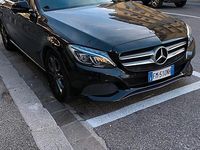 Usata Mercedes C200 Premium 136 CV (100 kW) 2017 Nero Station wagon