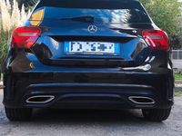 Usata Mercedes A180 Premium 109 CV (80 kW) 2016 Nero Berlina